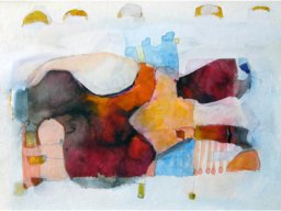 Aquarelle  0003   Aquarell auf Papier  30x40cm
