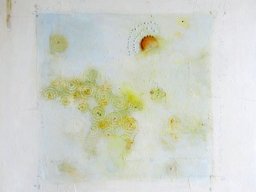 Beach 0001   Mischtechnik auf Leinwand  100x100cm