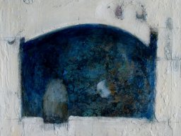 Lyrik 0008   Wachs auf Leinwand   60x60cm