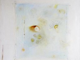 Beach 0016   Mischtechnik auf Leinwand 100x100cm